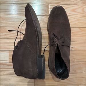 To Boot New York made in Italy, men’s 11 1/2 brown suede desert